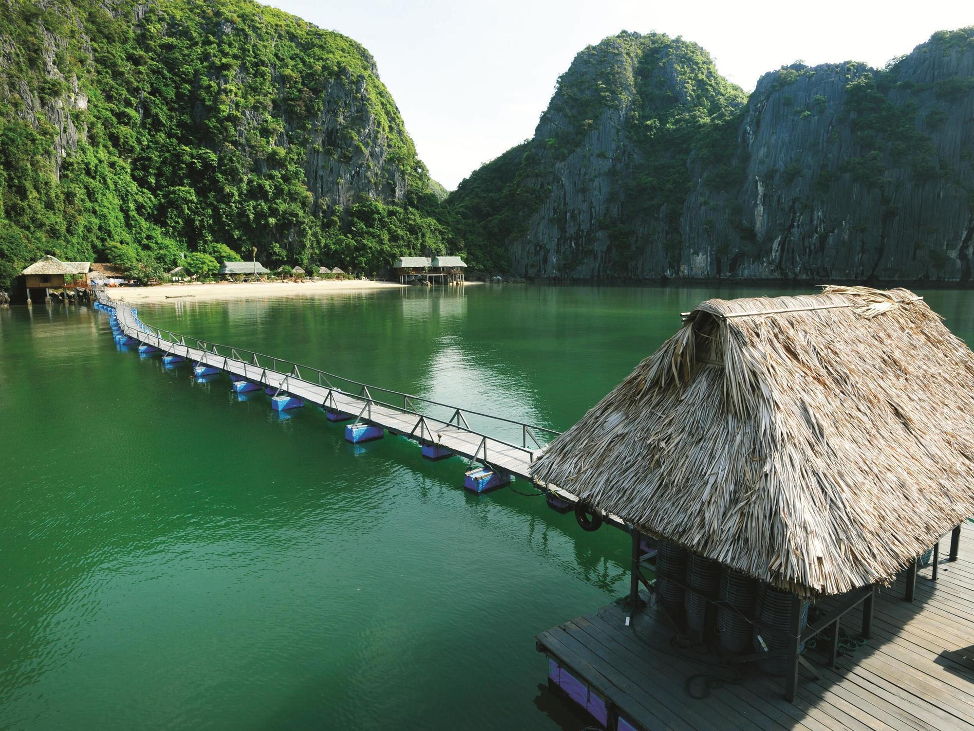 Cat Ba Sandy Beach Resort Dong Khe Sau Zewnętrze zdjęcie
