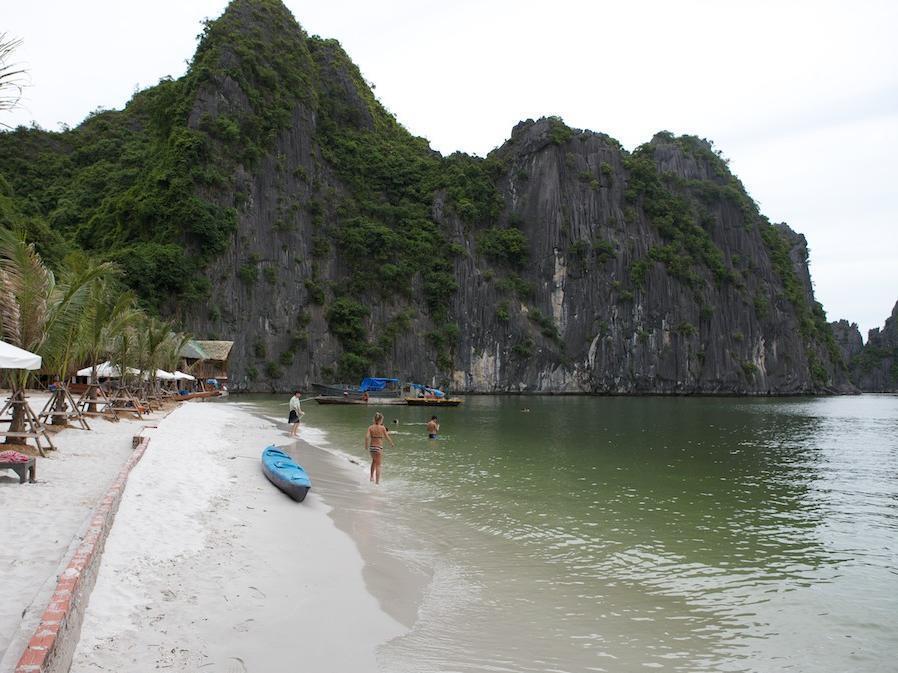 Cat Ba Sandy Beach Resort Dong Khe Sau Zewnętrze zdjęcie