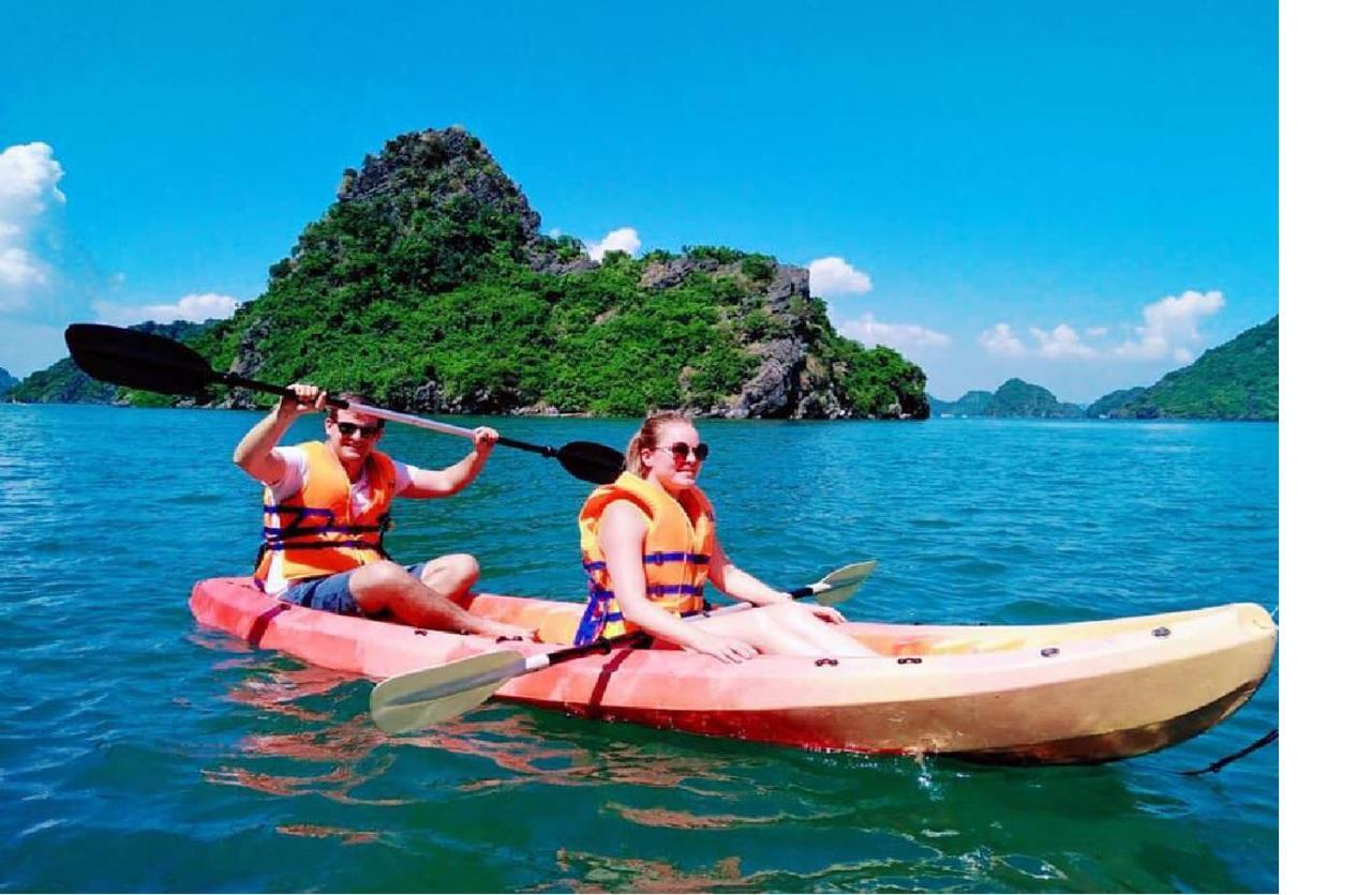 Cat Ba Sandy Beach Resort Dong Khe Sau Zewnętrze zdjęcie